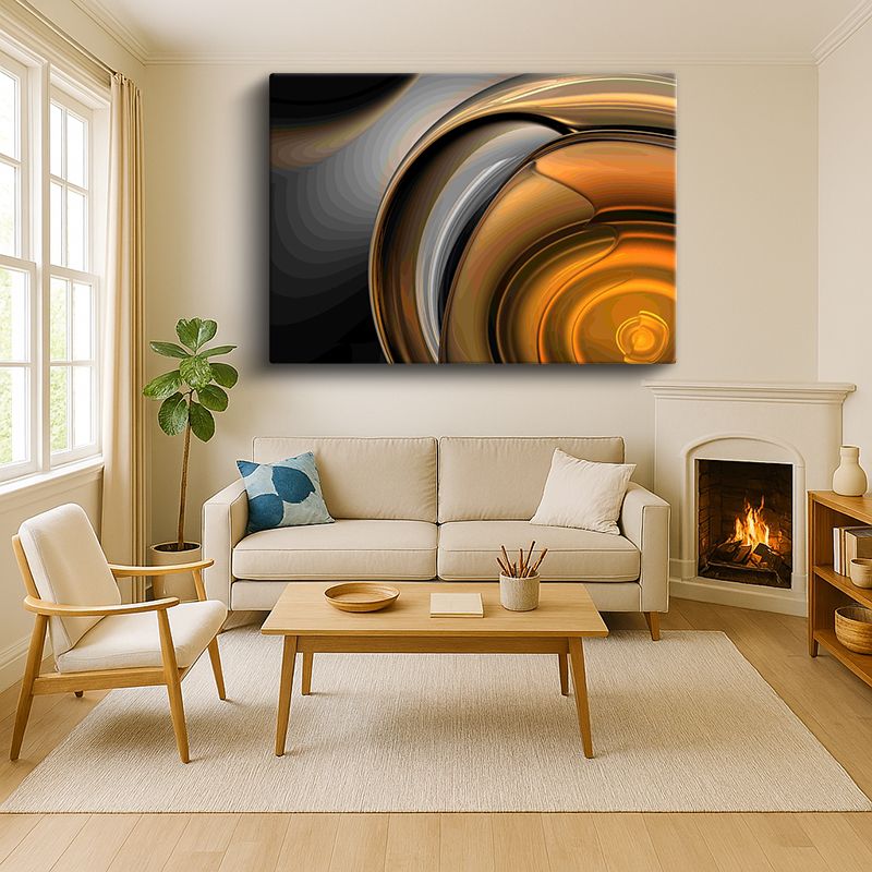 Sanatsal & Vektörel Kanvas Tablo 1037