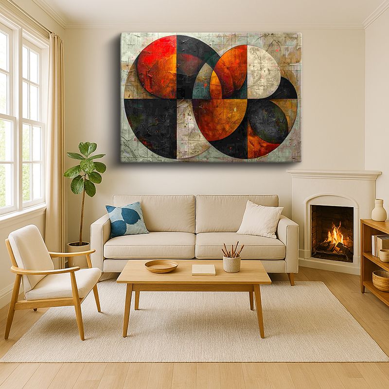 Sanatsal & Vektörel Kanvas Tablo 1065