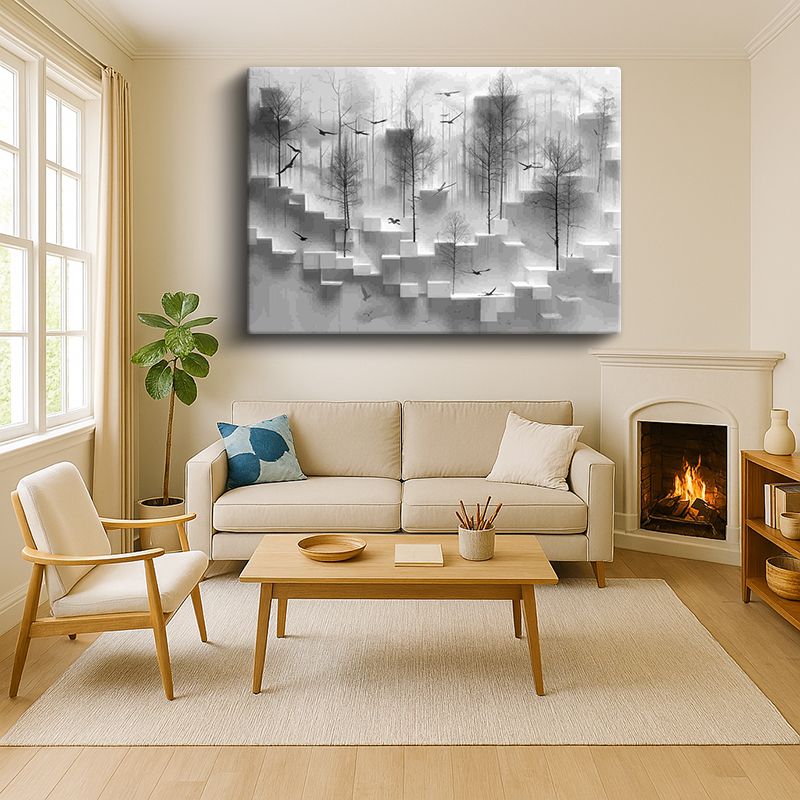 Sanatsal & Vektörel Kanvas Tablo 1070