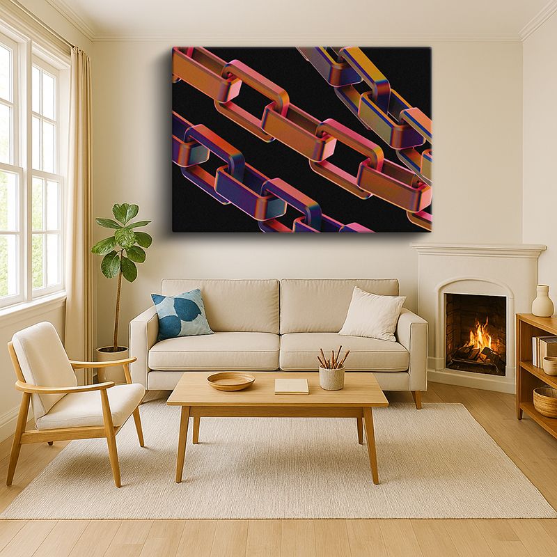 Sanatsal & Vektörel Kanvas Tablo 1096