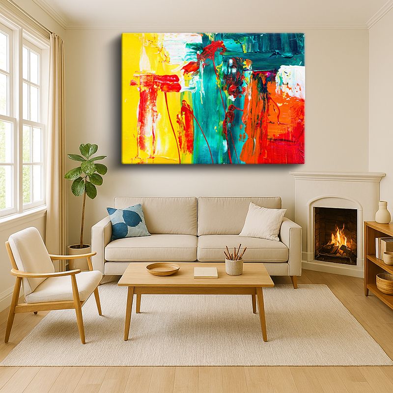Sanatsal & Vektörel Kanvas Tablo 1111