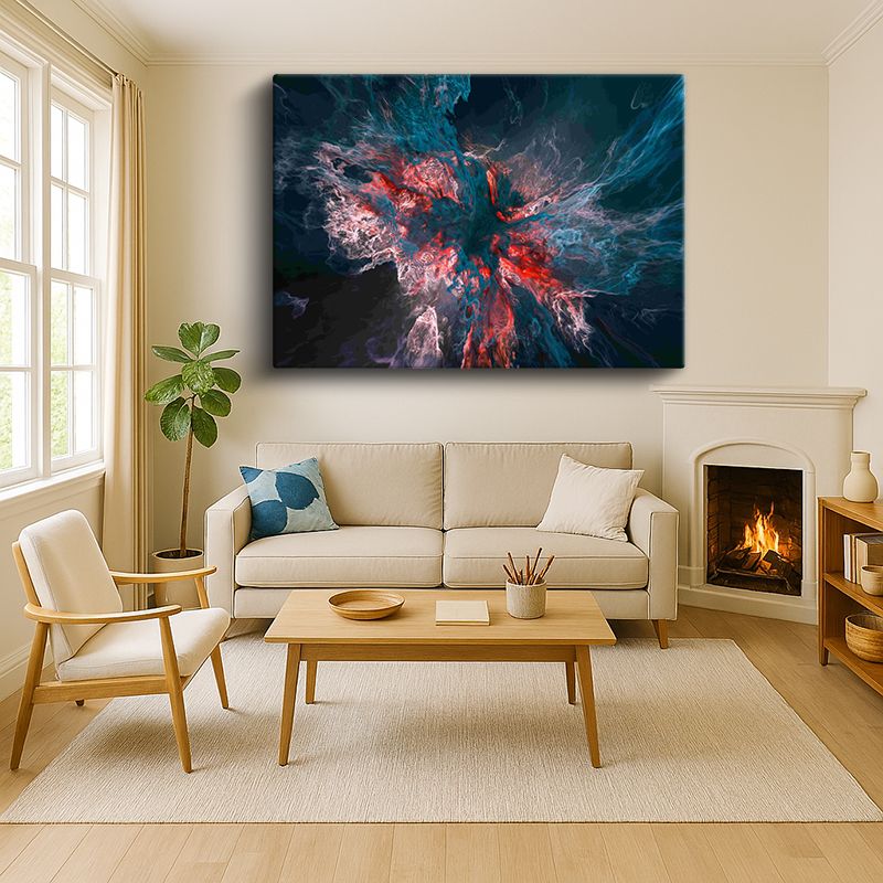 Sanatsal & Vektörel Kanvas Tablo 1122