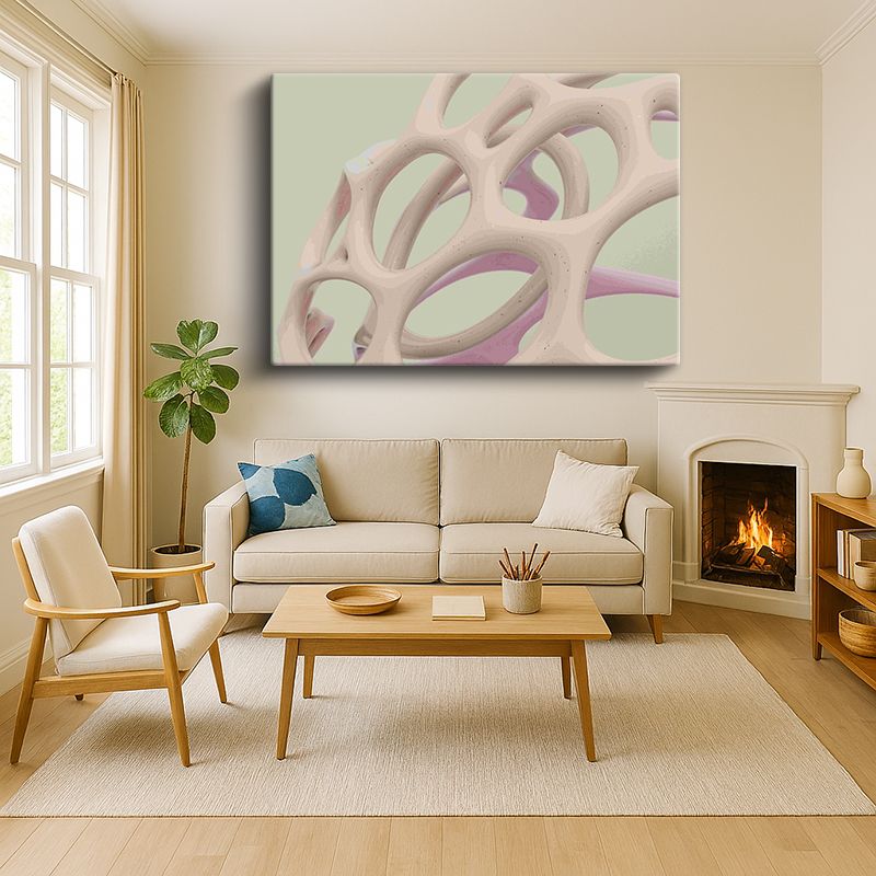 Sanatsal & Vektörel Kanvas Tablo 1163