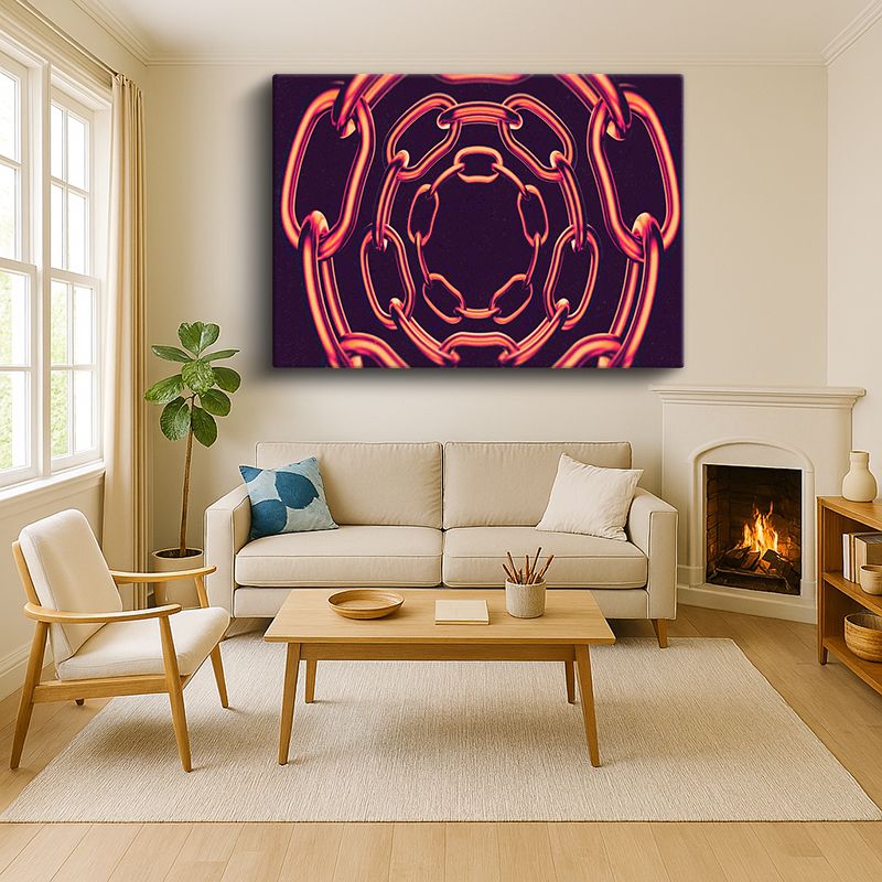 Sanatsal & Vektörel Kanvas Tablo 1175