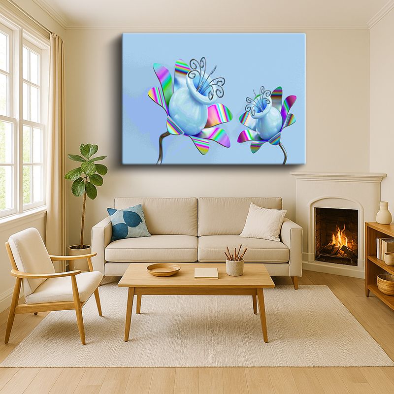 Sanatsal & Vektörel Kanvas Tablo 1177