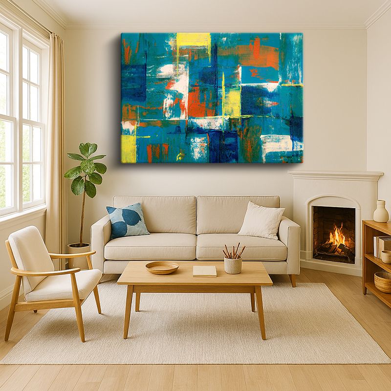 Sanatsal & Vektörel Kanvas Tablo 1182