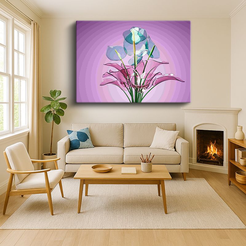 Sanatsal & Vektörel Kanvas Tablo 1212