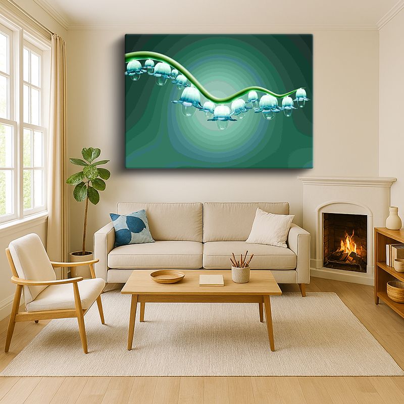 Sanatsal & Vektörel Kanvas Tablo 1217