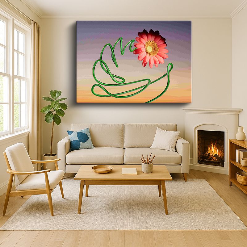 Sanatsal & Vektörel Kanvas Tablo 1253