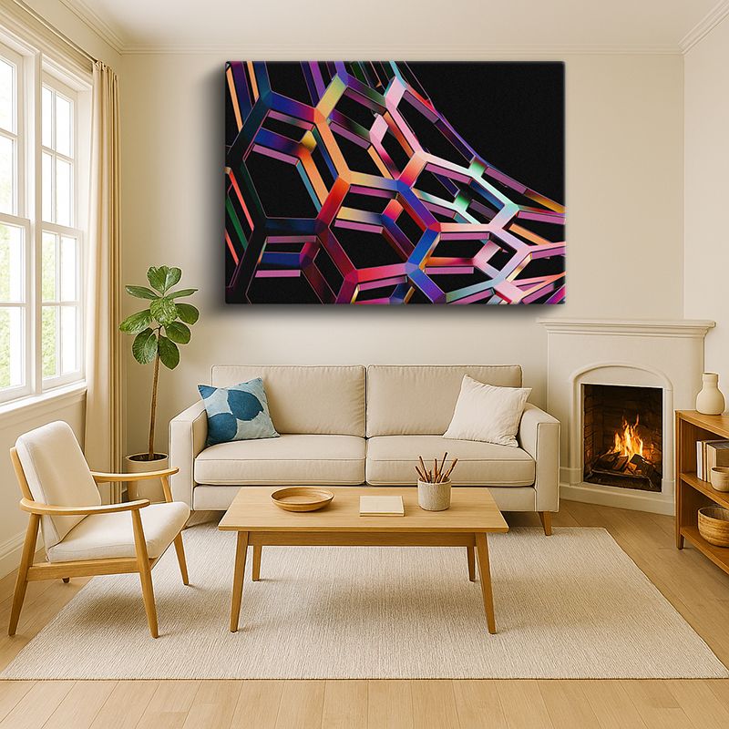 Sanatsal & Vektörel Kanvas Tablo 1280