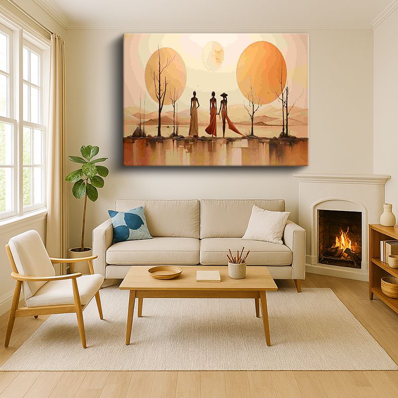 Sanatsal & Vektörel Kanvas Tablo 1292