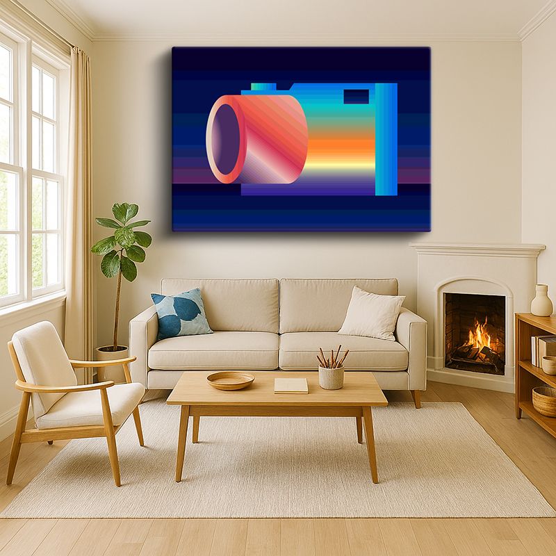 Sanatsal & Vektörel Kanvas Tablo 1296