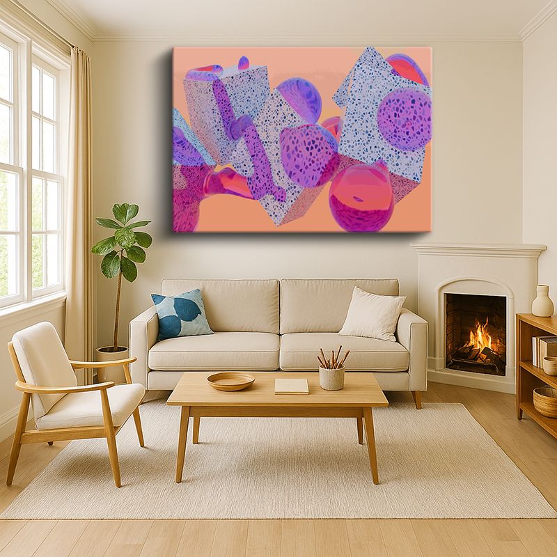 Sanatsal & Vektörel Kanvas Tablo 1317