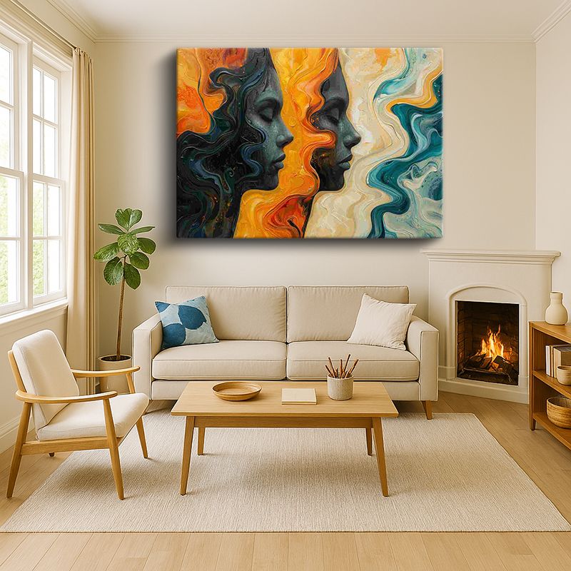 Sanatsal & Vektörel Kanvas Tablo 1321