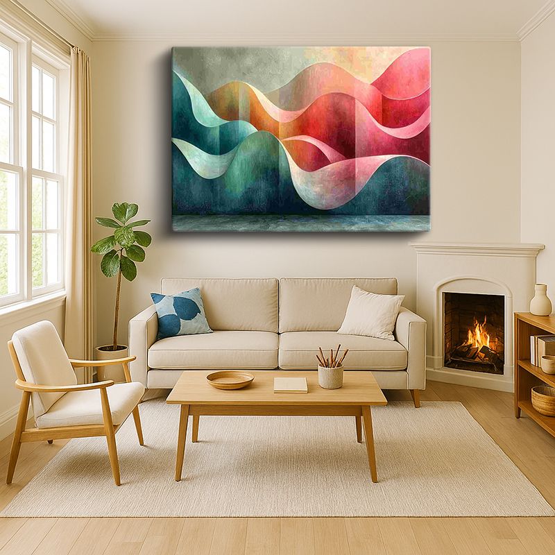 Sanatsal & Vektörel Kanvas Tablo 1371