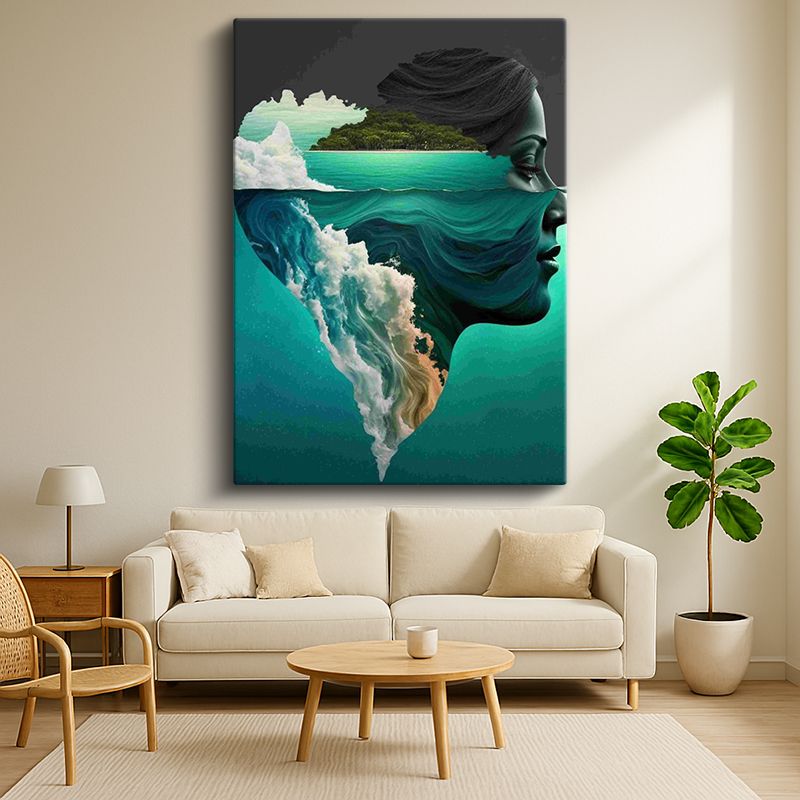 Sürrealist Kanvas Tablo 2