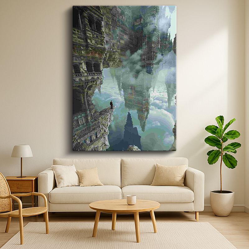 Sürrealist Kanvas Tablo 31