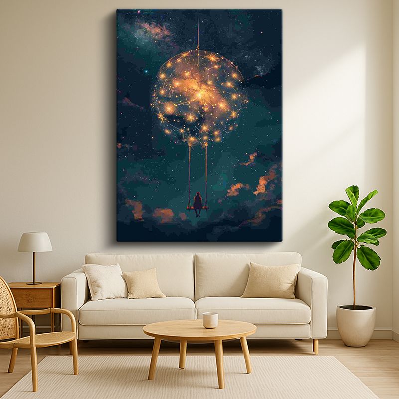 Sürrealist Kanvas Tablo 43