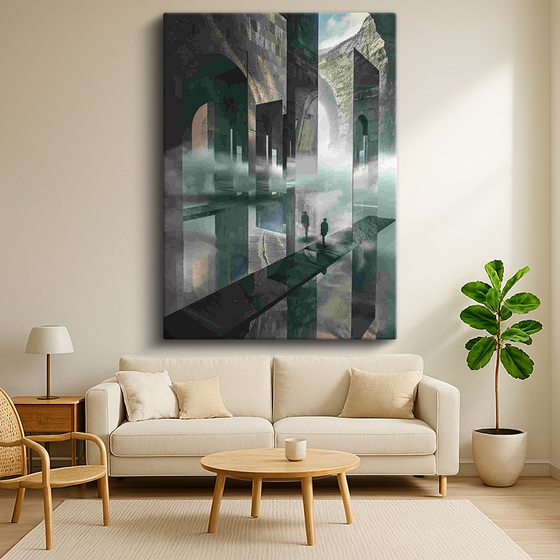 Sürrealist Kanvas Tablo 50