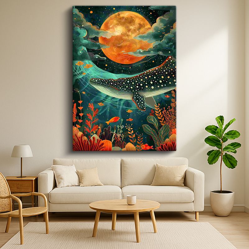 Sürrealist Kanvas Tablo 51