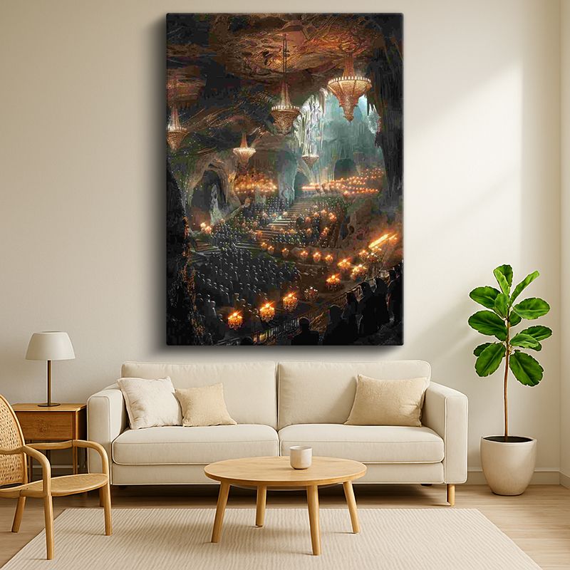 Sürrealist Kanvas Tablo 53