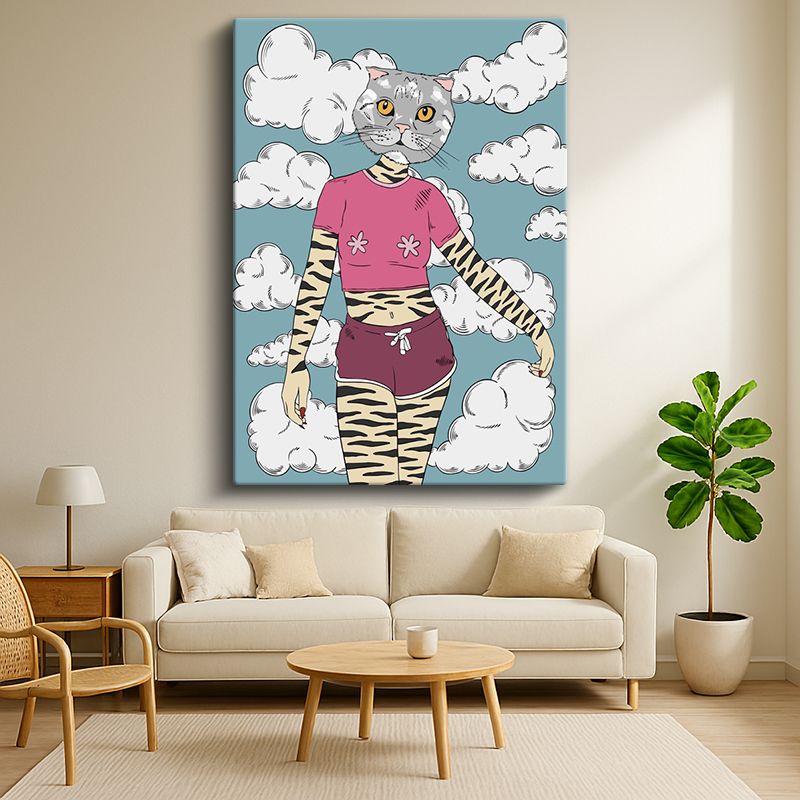 Sürrealist Kanvas Tablo 76