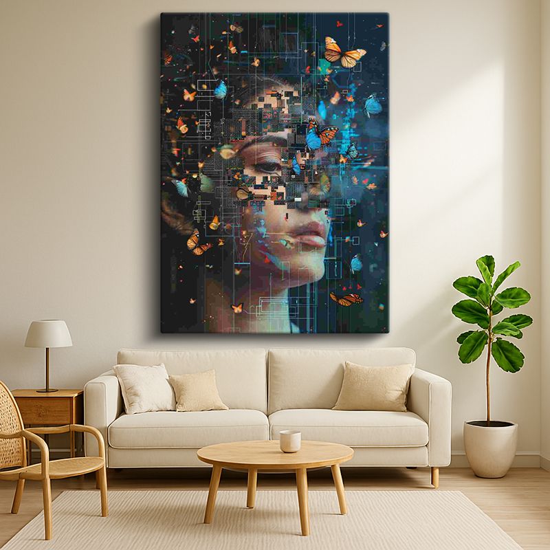 Sürrealist Kanvas Tablo 79