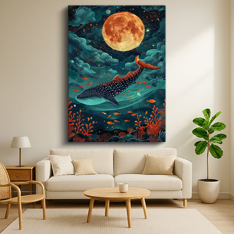 Sürrealist Kanvas Tablo 96