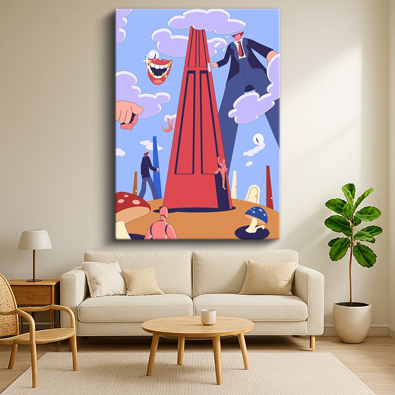 Sürrealist Kanvas Tablo 97