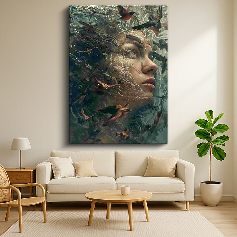 Sürrealist Kanvas Tablo 111