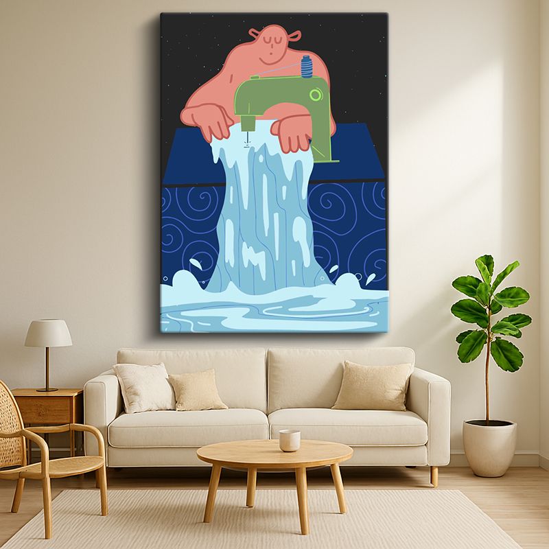 Sürrealist Kanvas Tablo 114