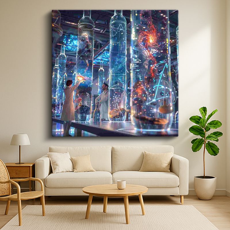 Sürrealist Kanvas Tablo 127