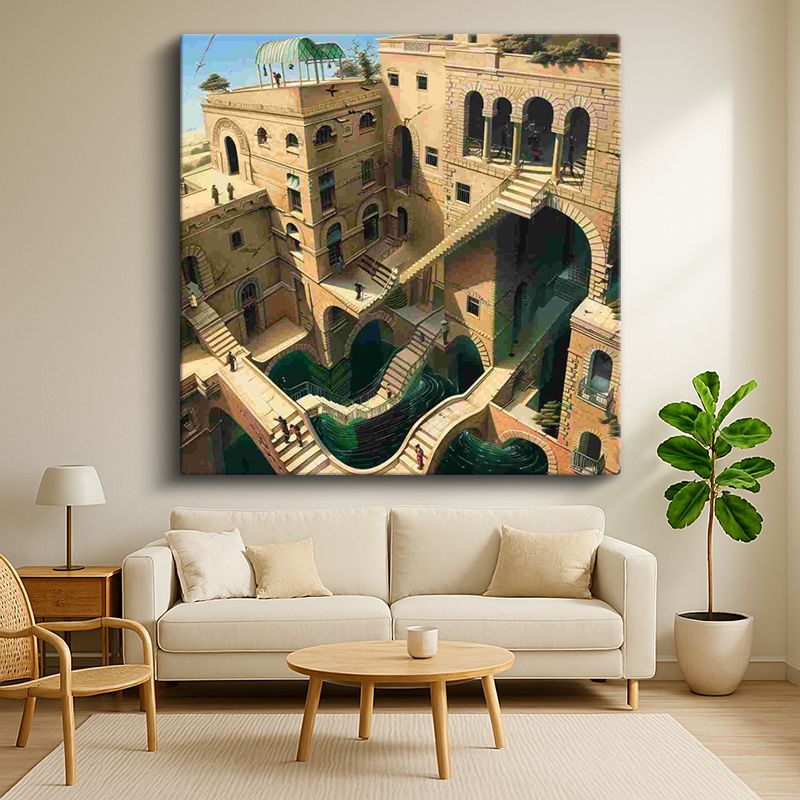 Sürrealist Kanvas Tablo 129