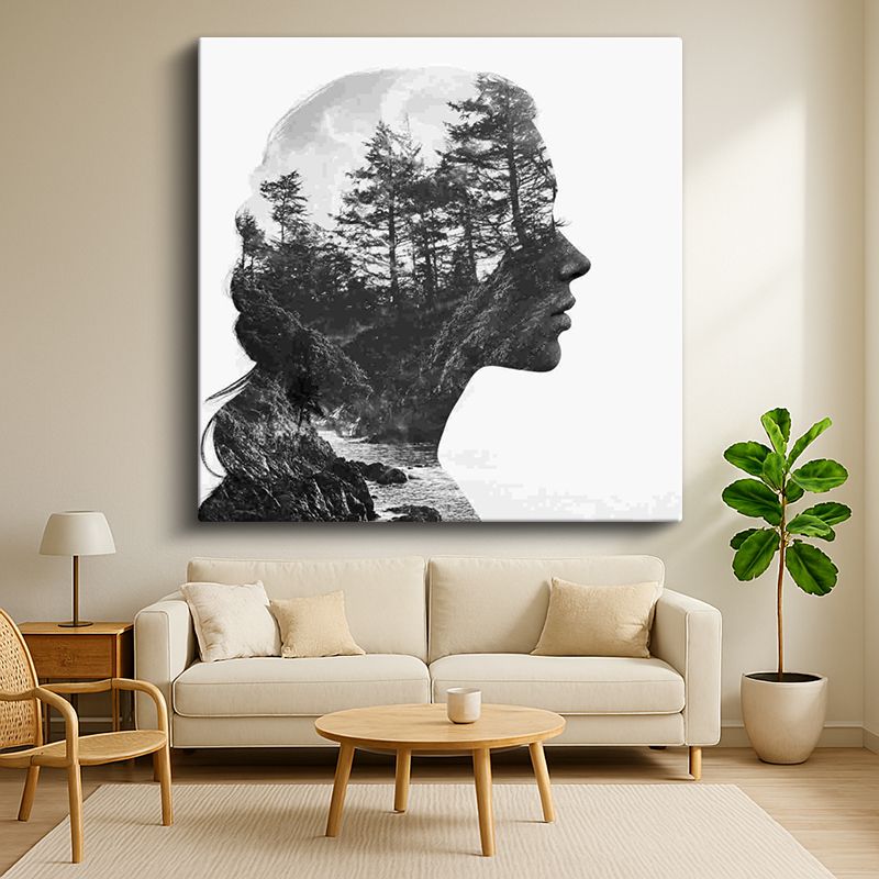 Sürrealist Kanvas Tablo 132