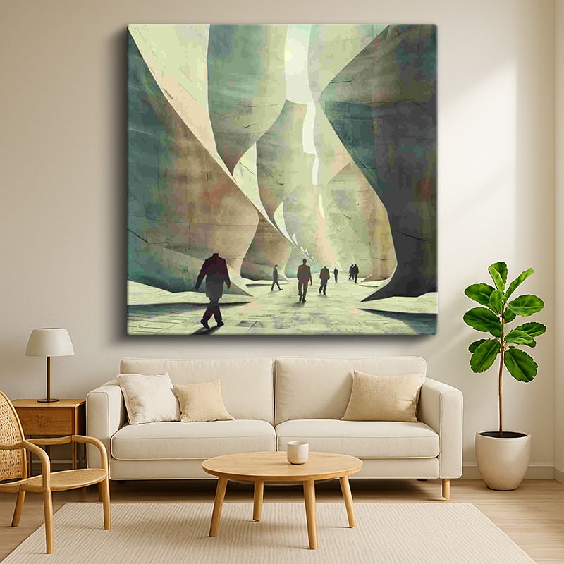 Sürrealist Kanvas Tablo 134