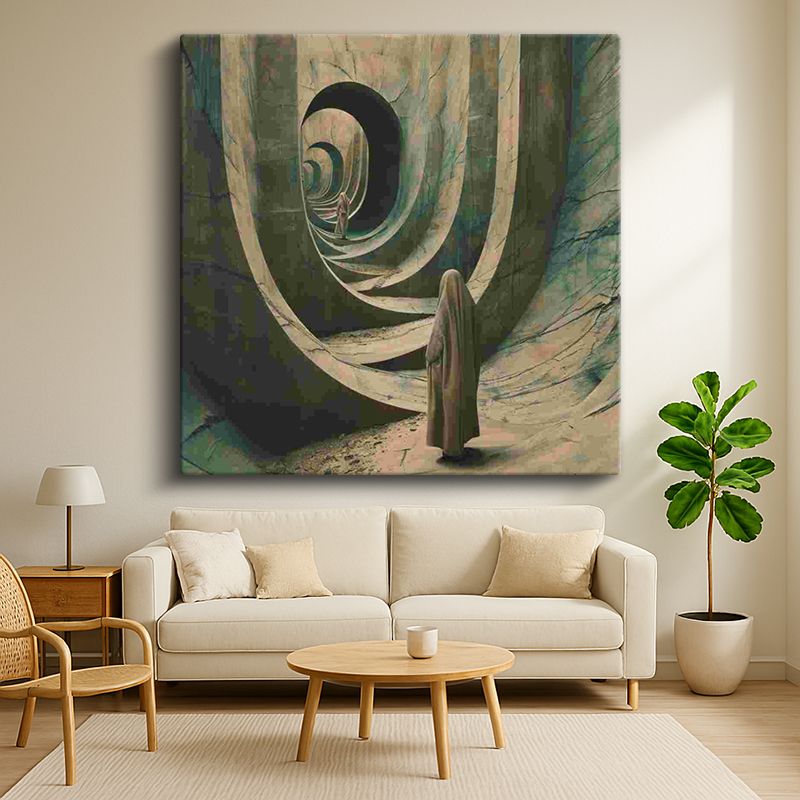 Sürrealist Kanvas Tablo 135