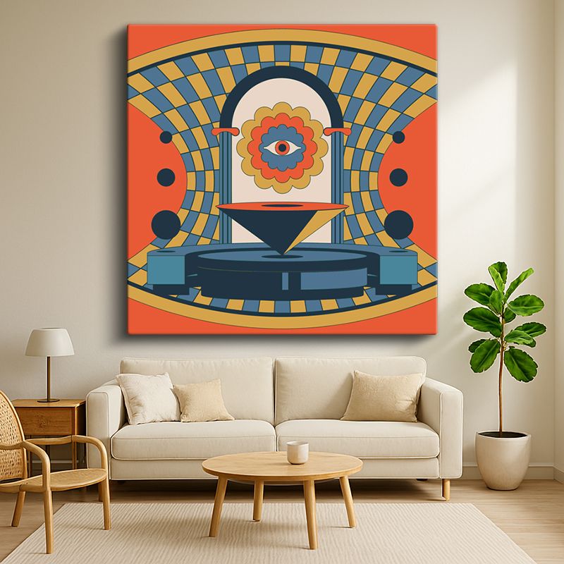 Sürrealist Kanvas Tablo 136