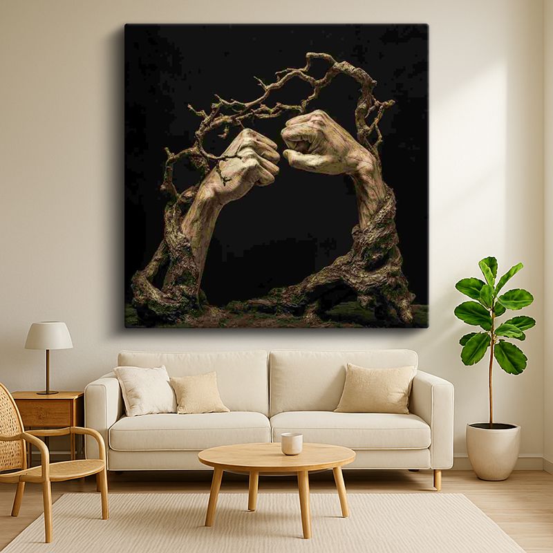 Sürrealist Kanvas Tablo 143