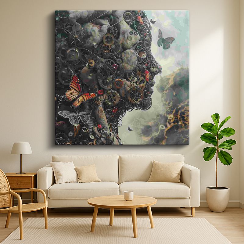 Sürrealist Kanvas Tablo 162