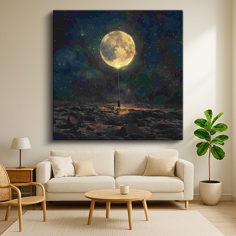 Sürrealist Kanvas Tablo 166