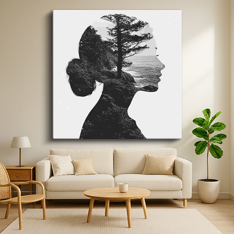 Sürrealist Kanvas Tablo 169