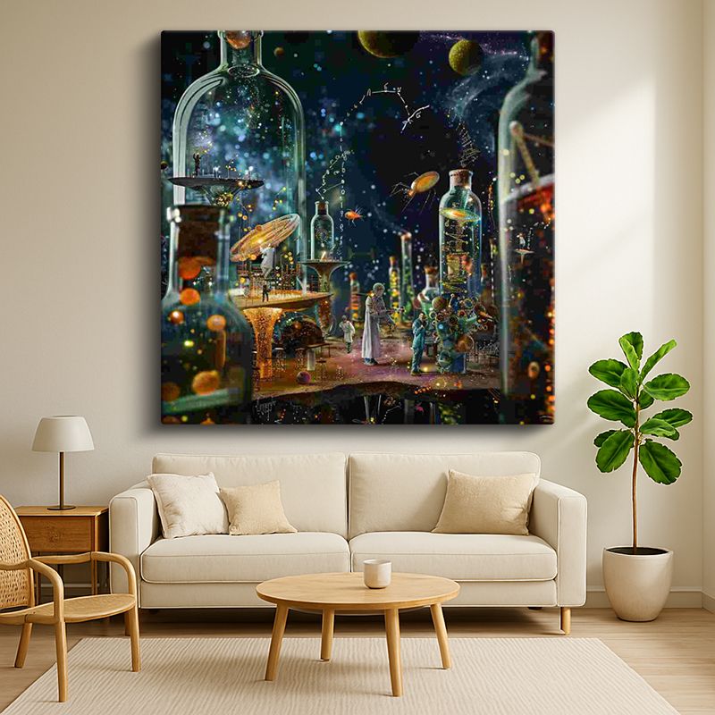 Sürrealist Kanvas Tablo 171