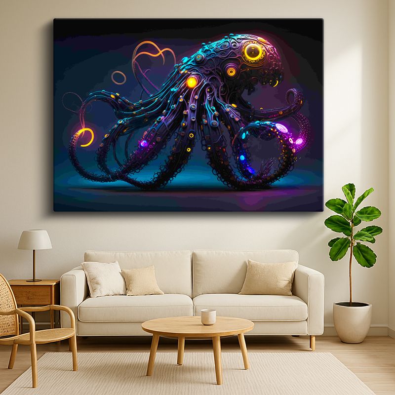 Sürrealist Kanvas Tablo 176