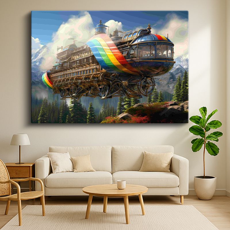 Sürrealist Kanvas Tablo 177