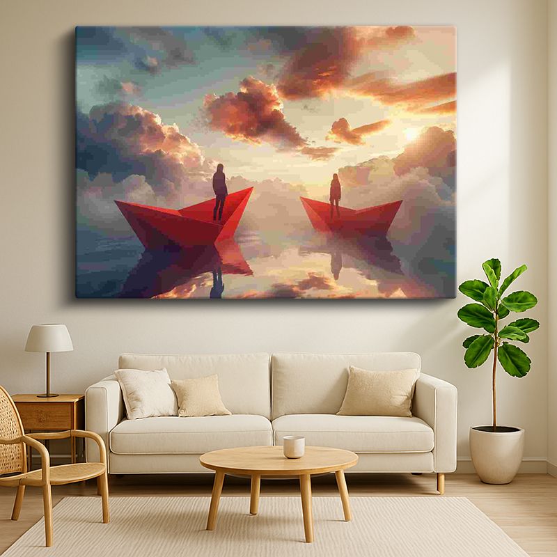 Sürrealist Kanvas Tablo 197