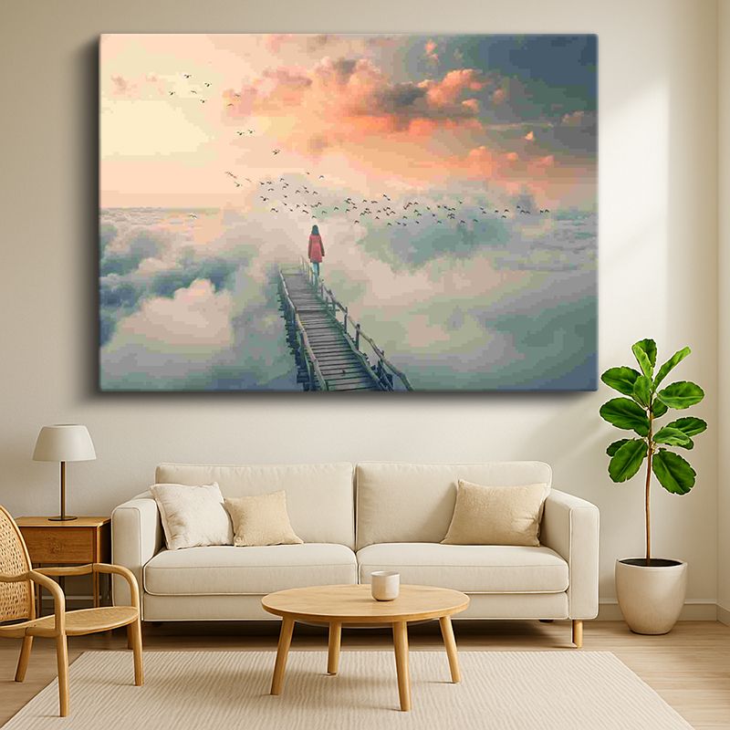 Sürrealist Kanvas Tablo 198