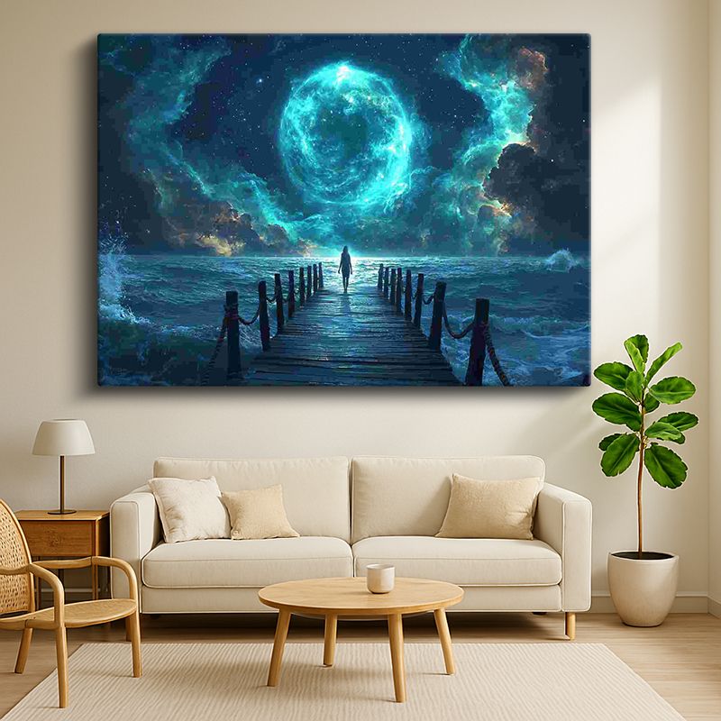 Sürrealist Kanvas Tablo 199