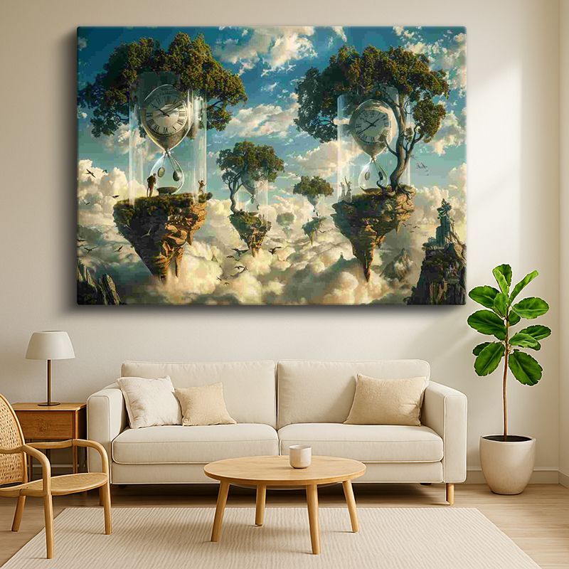 Sürrealist Kanvas Tablo 200