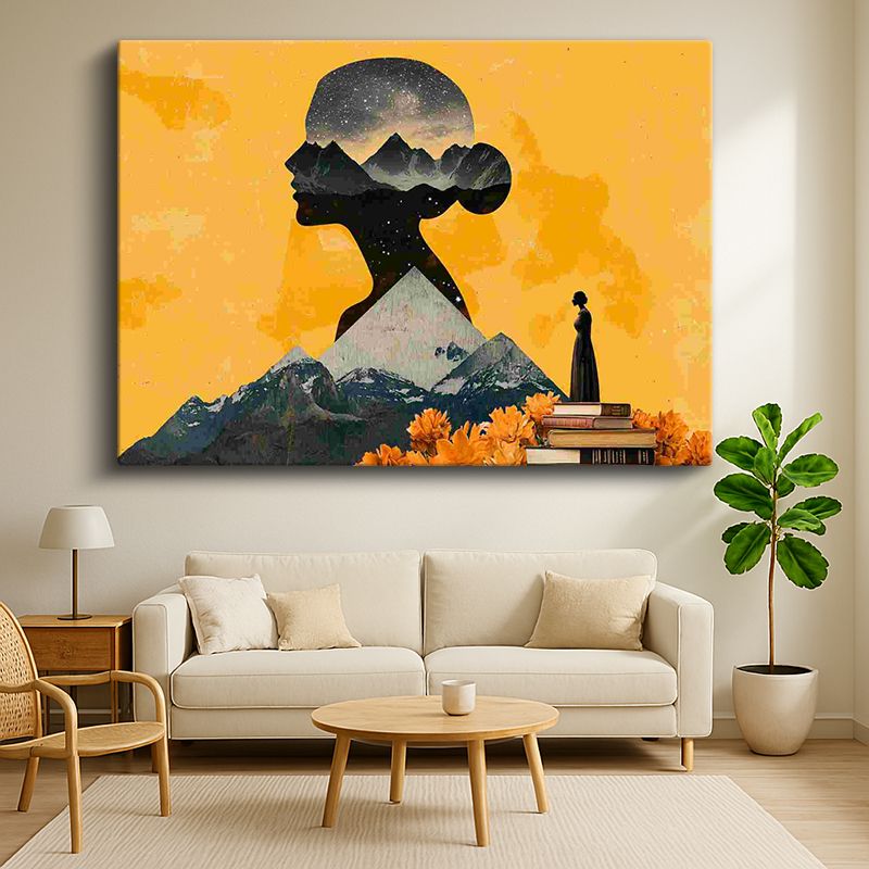 Sürrealist Kanvas Tablo 207