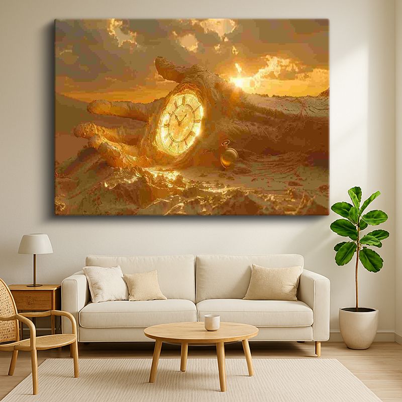 Sürrealist Kanvas Tablo 219